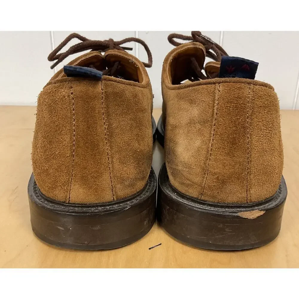 Bonobos Dalton Derby Brown Suede‎ Lace Up Men's Shoes Size 11.5